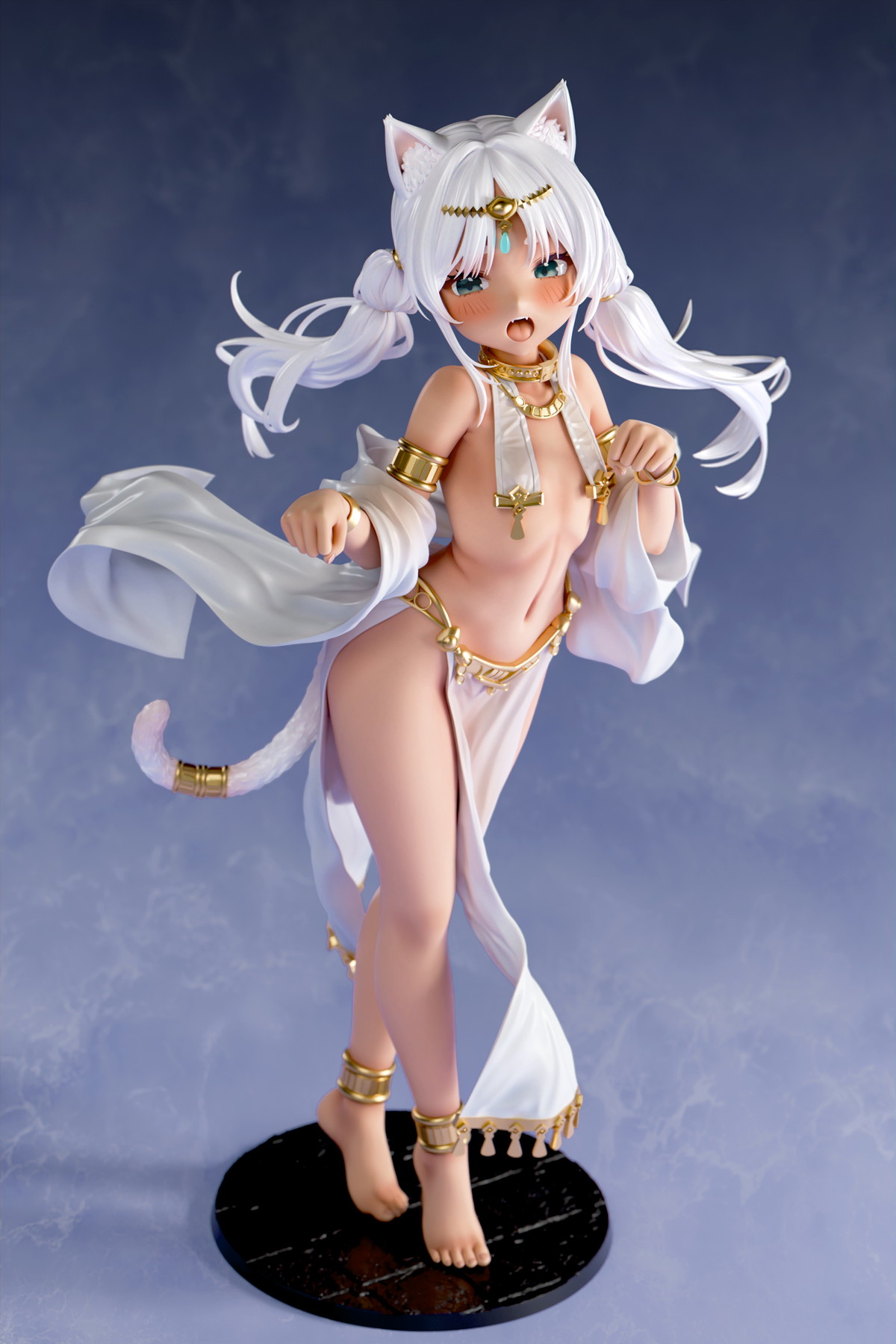 インサイトオリジナル「肉感少女 褐色猫娘 マルマル」のフィギュア画像