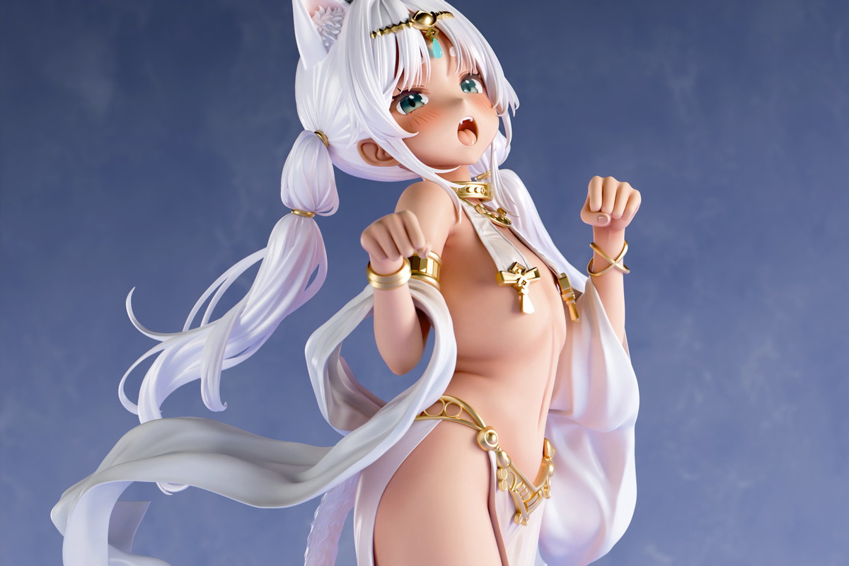 インサイトオリジナル「肉感少女 褐色猫娘 マルマル」のフィギュア画像