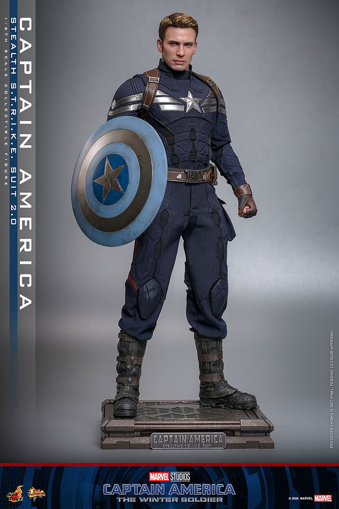 キャプテン・アメリカ/ウィンター・ソルジャー「キャプテン・アメリカ(ステルス・スーツ/2.0版)」のフィギュア画像