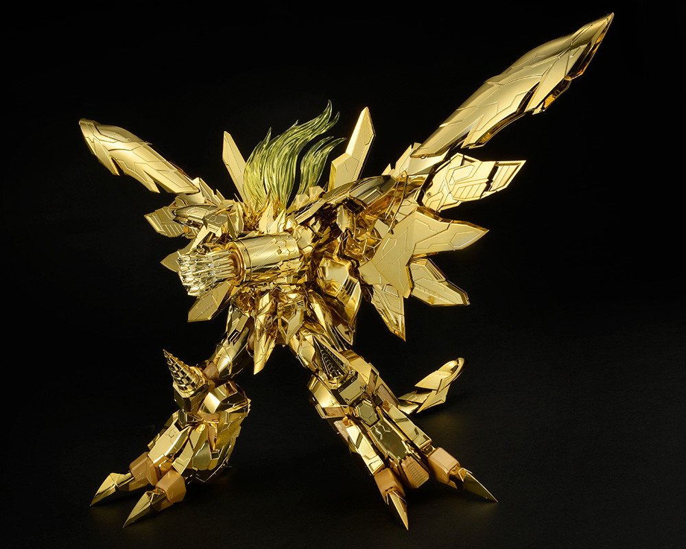 勇者王ガオガイガーFINAL「AMAKUNITECH ジェネシックガオガイガー 金色の破壊神Ver.」のフィギュア画像