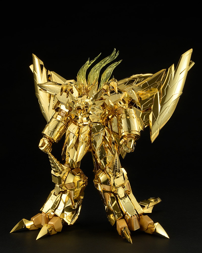 勇者王ガオガイガーFINAL「AMAKUNITECH ジェネシックガオガイガー 金色の破壊神Ver.」のフィギュア画像