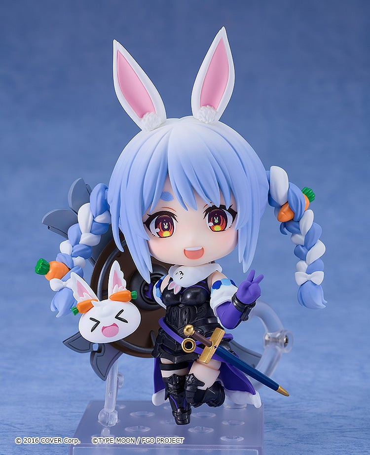ホロライブプロダクション × Fate/Grand Order「ねんどろいど 兎田ぺこら(マシュ・キリエライト コラボver.)」のフィギュア画像