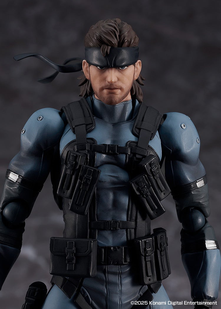 METAL GEAR SOLID2 SONS OF LIBERTY「figma ソリッド・スネーク MGS2 ver. アップデートエディション」のフィギュア画像