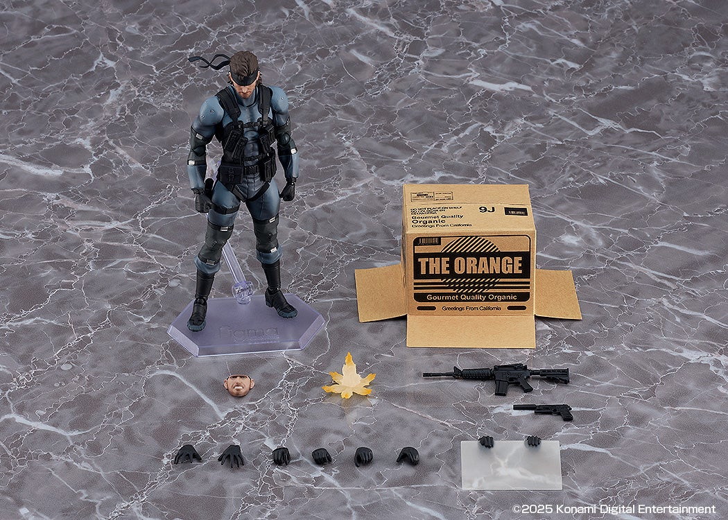 METAL GEAR SOLID2 SONS OF LIBERTY「figma ソリッド・スネーク MGS2 ver. アップデートエディション」のフィギュア画像