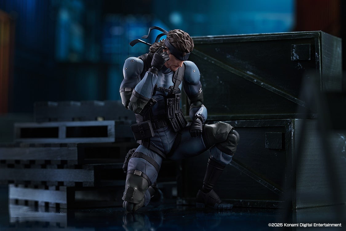 METAL GEAR SOLID2 SONS OF LIBERTY「figma ソリッド・スネーク MGS2 ver. アップデートエディション」のフィギュア画像