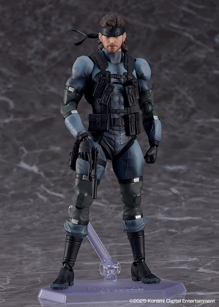 METAL GEAR SOLID2 SONS OF LIBERTY「figma ソリッド・スネーク MGS2 ver. アップデートエディション」のフィギュア画像