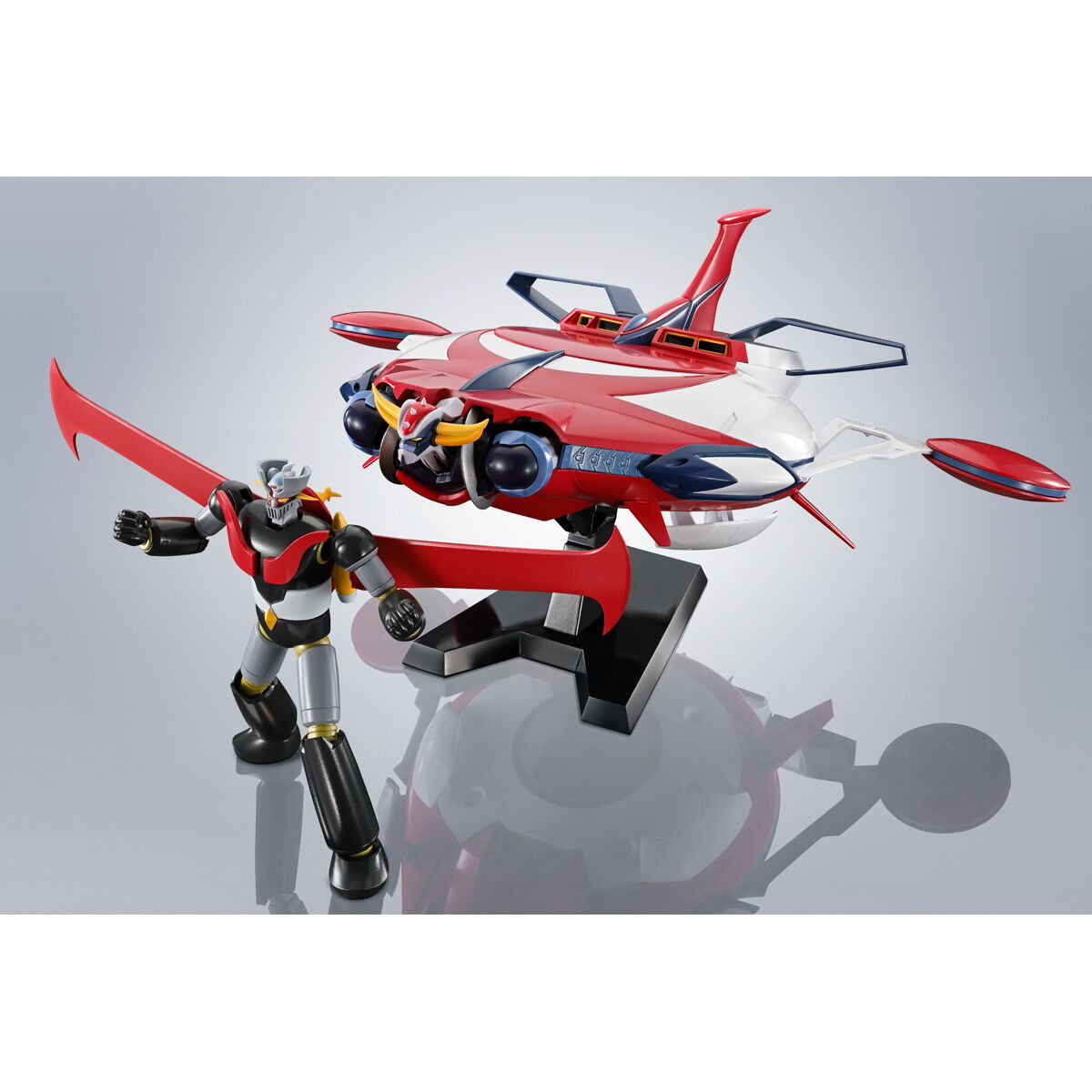 グレンダイザーU「ROBOT魂 <SIDE SUPER> スペイザー&マジンガーZ From GRENDIZER U」のフィギュア画像
