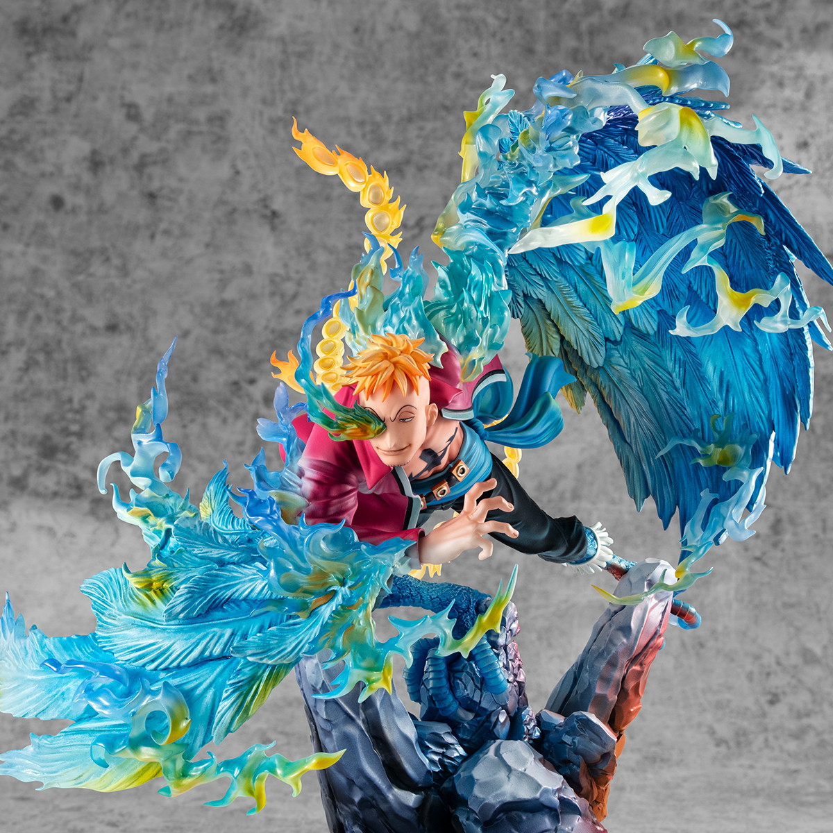 ONE PIECE「Portrait.Of.Pirates ワンピース “MAS-MAXIMUM” 白ひげ海賊団 1番隊隊長 “不死鳥マルコ”」のフィギュア画像