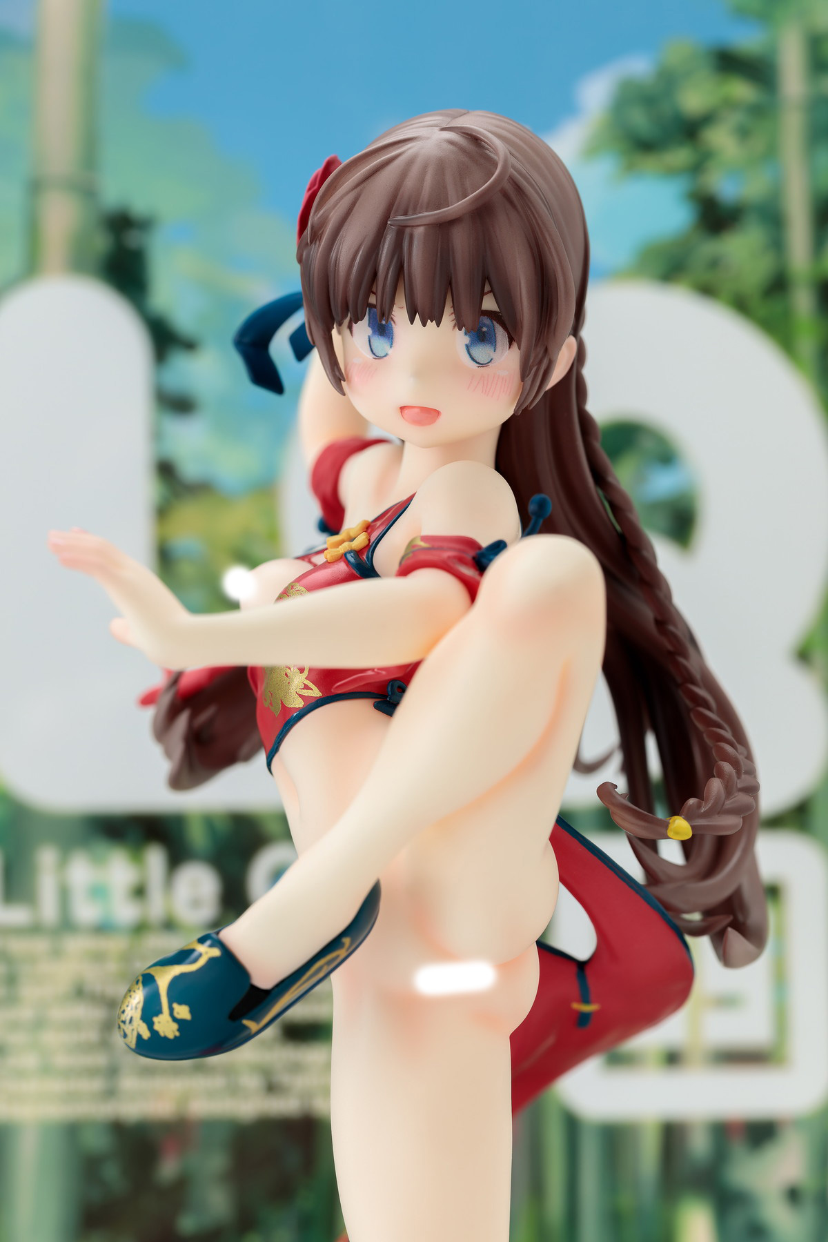 玉乃井ぺろめくり氏オリジナルイラスト「チャイナ娘 衣装破壊ver.」のフィギュア画像