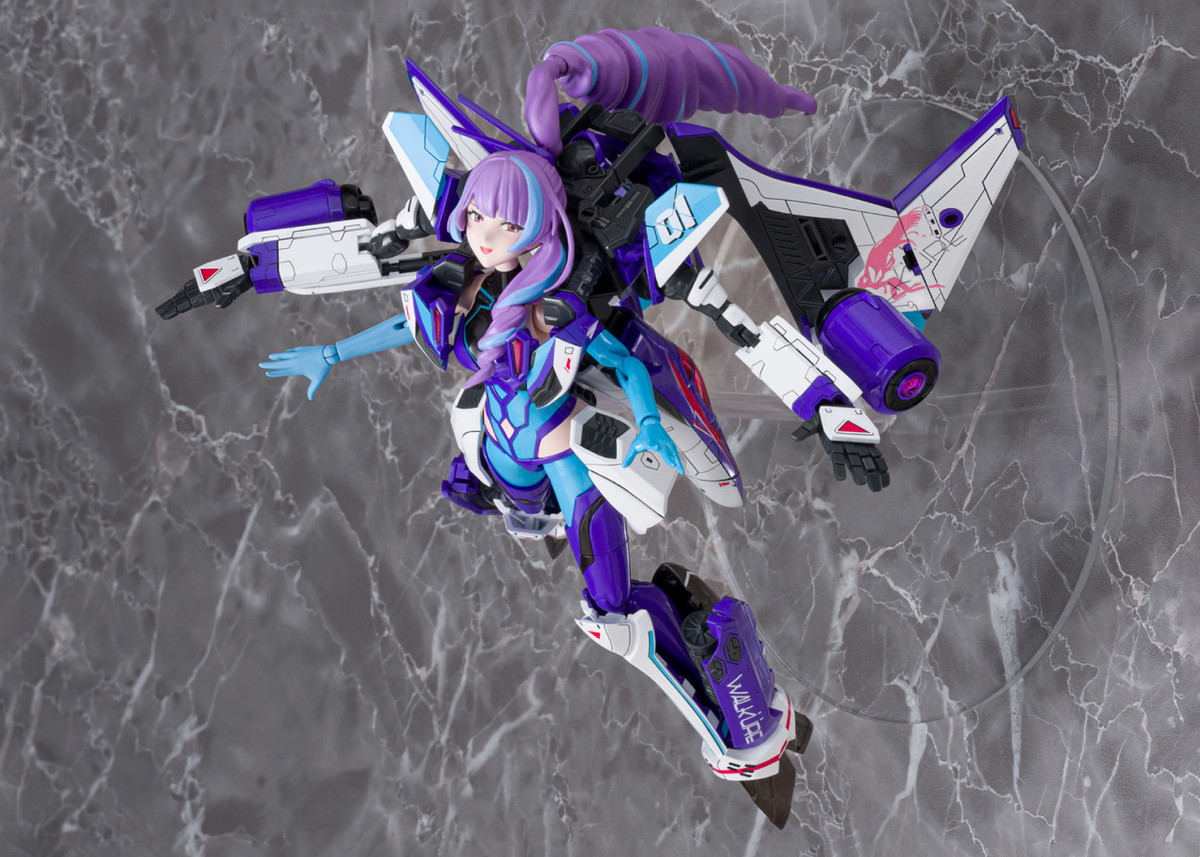 「V.F.G. No.MC-17 マクロスΔ VF-31J ジークフリード 美雲・ギンヌメール」のフィギュア画像