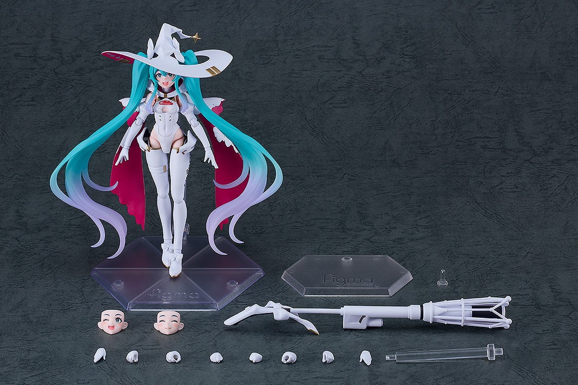 初音ミク GTプロジェクト「figma レーシングミク 2024ver.」のフィギュア画像