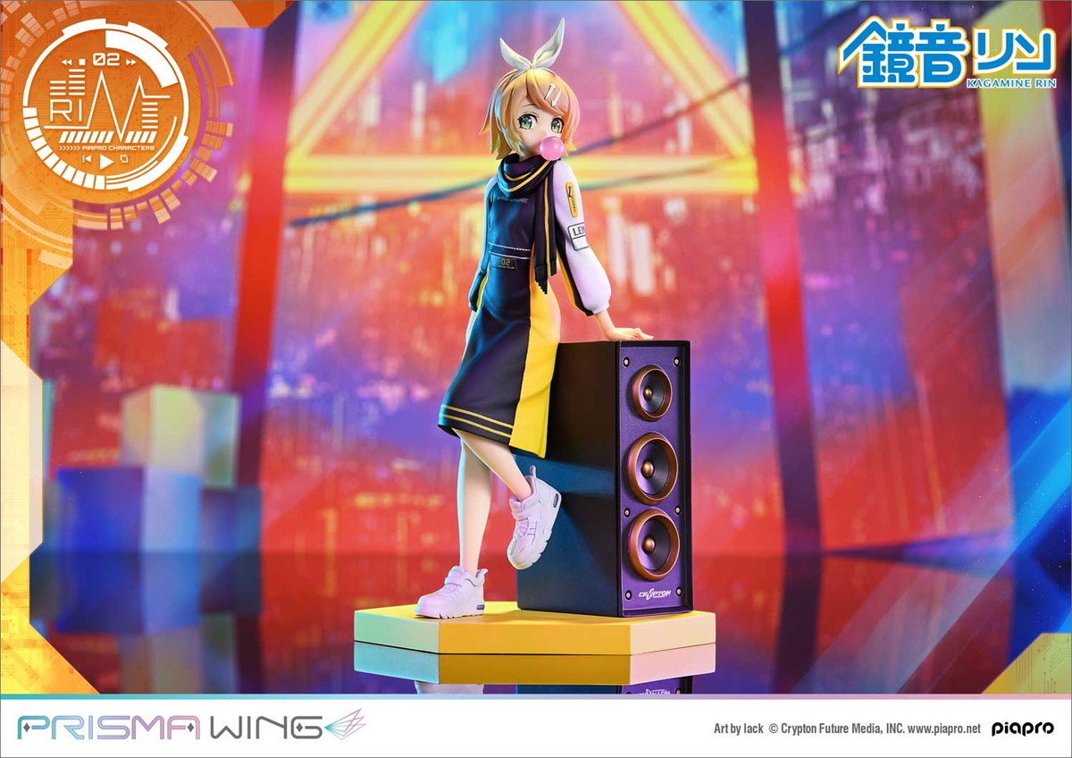 ピアプロキャラクターズ「PRISMA WING 鏡音リン “Art by lack”」のフィギュア画像
