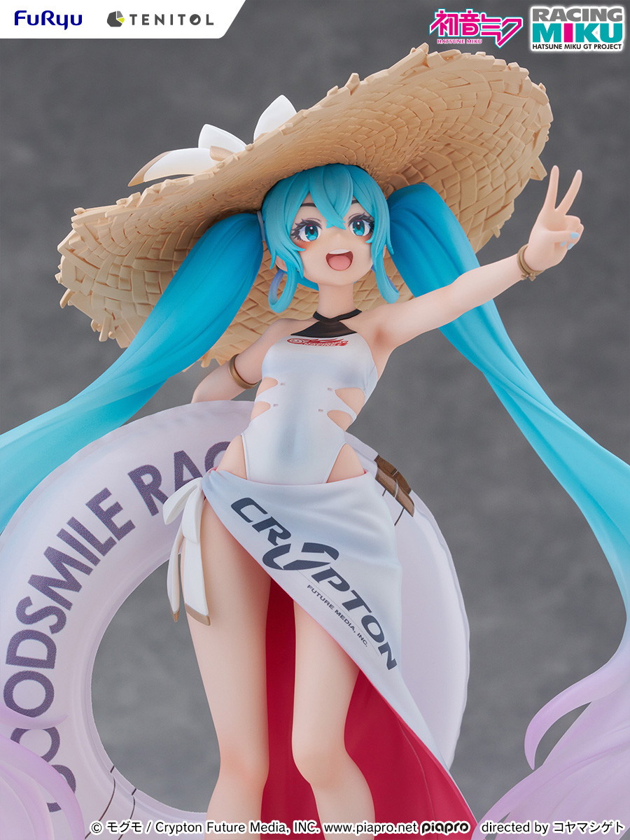 初音ミク GTプロジェクト「TENITOL レーシングミク 2024 Tropical original Ver.」のフィギュア画像