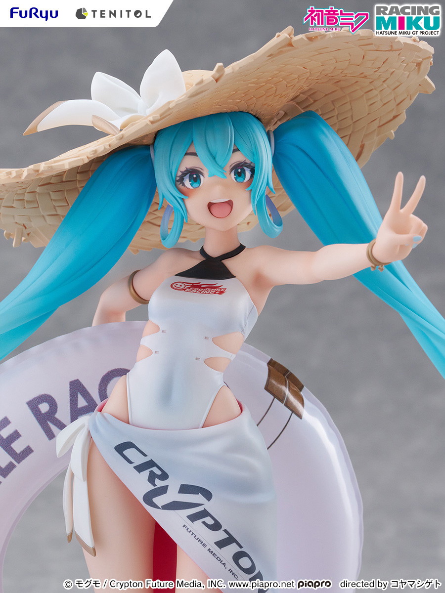 初音ミク GTプロジェクト「TENITOL レーシングミク 2024 Tropical original Ver.」のフィギュア画像