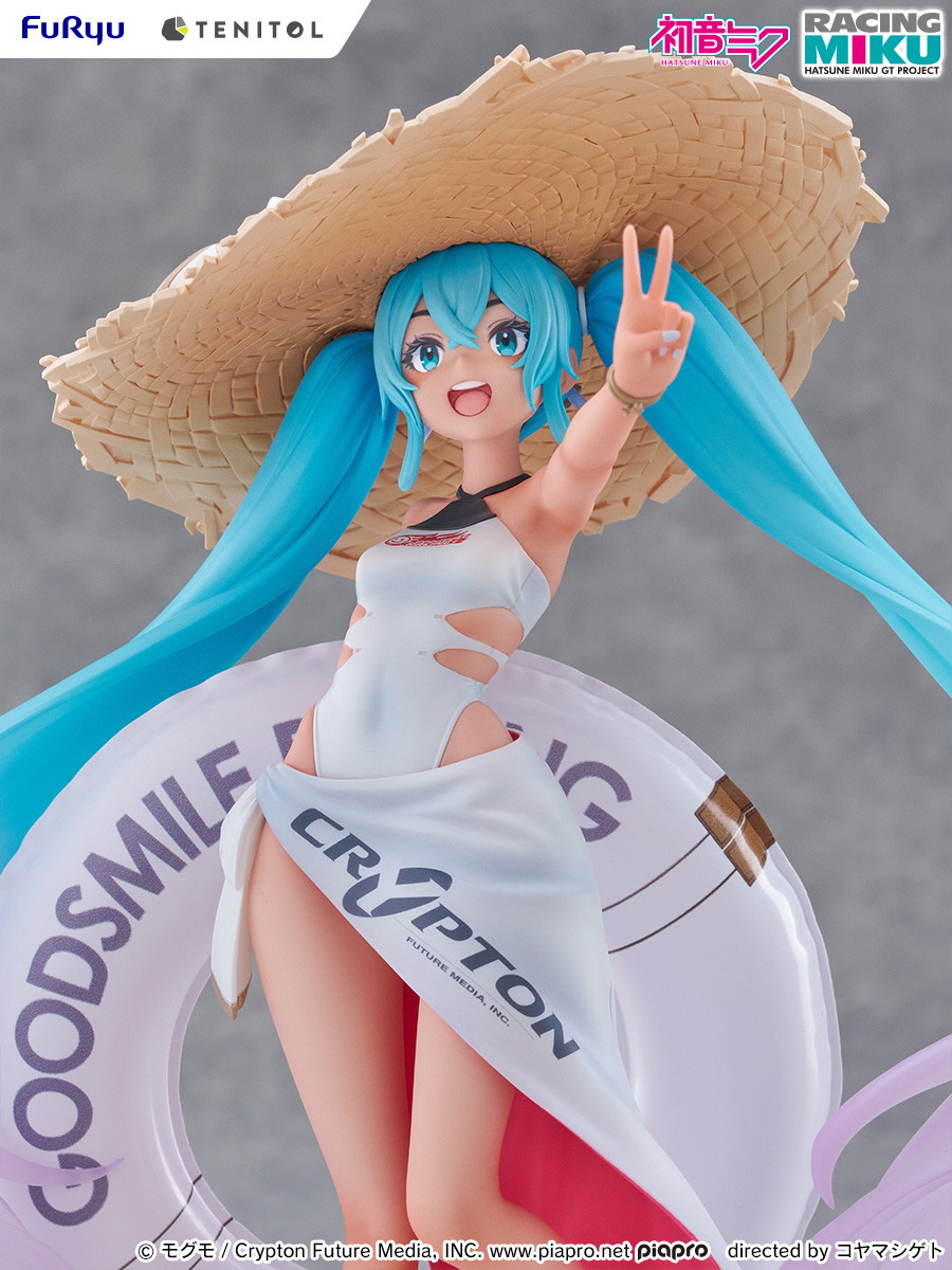 初音ミク GTプロジェクト「TENITOL レーシングミク 2024 Tropical Ver.」のフィギュア画像