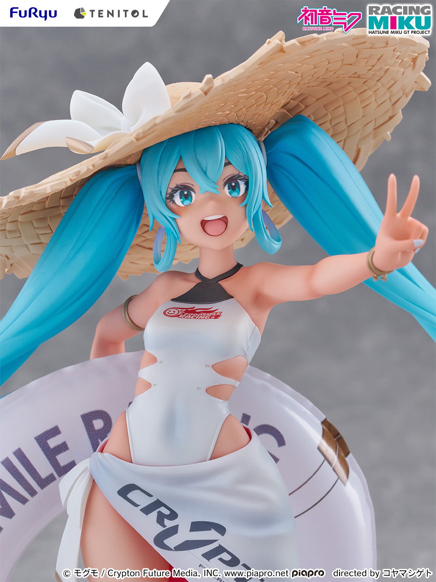 初音ミク GTプロジェクト「TENITOL レーシングミク 2024 Tropical Ver.」のフィギュア画像