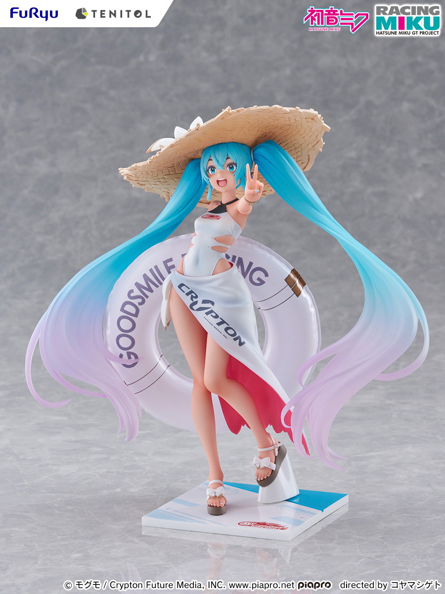 初音ミク GTプロジェクト「TENITOL レーシングミク 2024 Tropical Ver.」のフィギュア画像