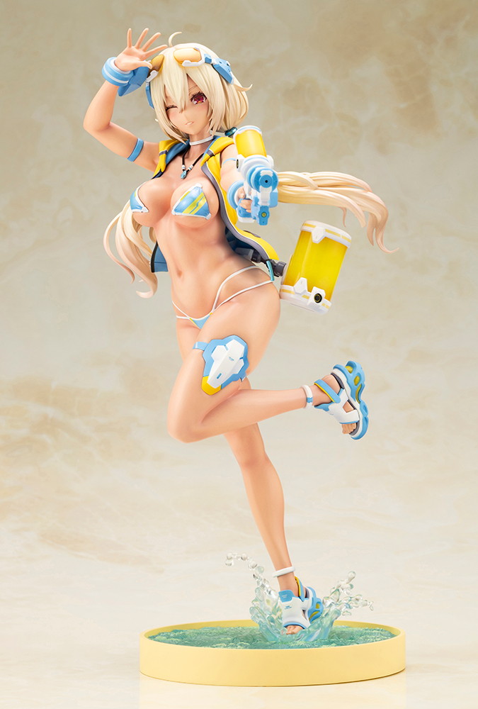 メガミデバイス「朱羅 蒼衣 藍（フィギュア）」のフィギュア画像