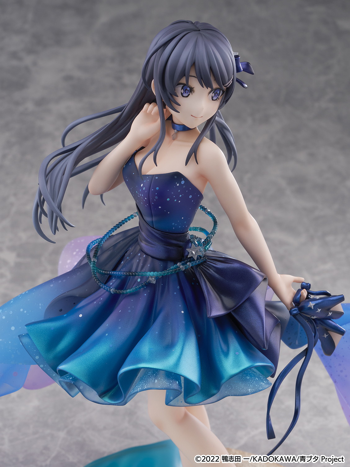 「青春ブタ野郎」シリーズ「桜島麻衣 -Starry Dress Ver.-」のフィギュア画像