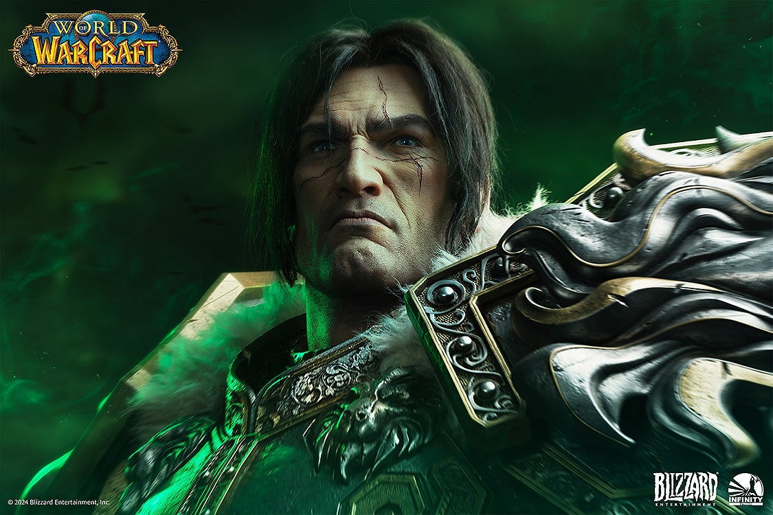 World of Warcraft「Infinity Studio X Blizzard Entertainment ＜World of Warcraft＞ Varian Wrynn life size bust」のフィギュア画像