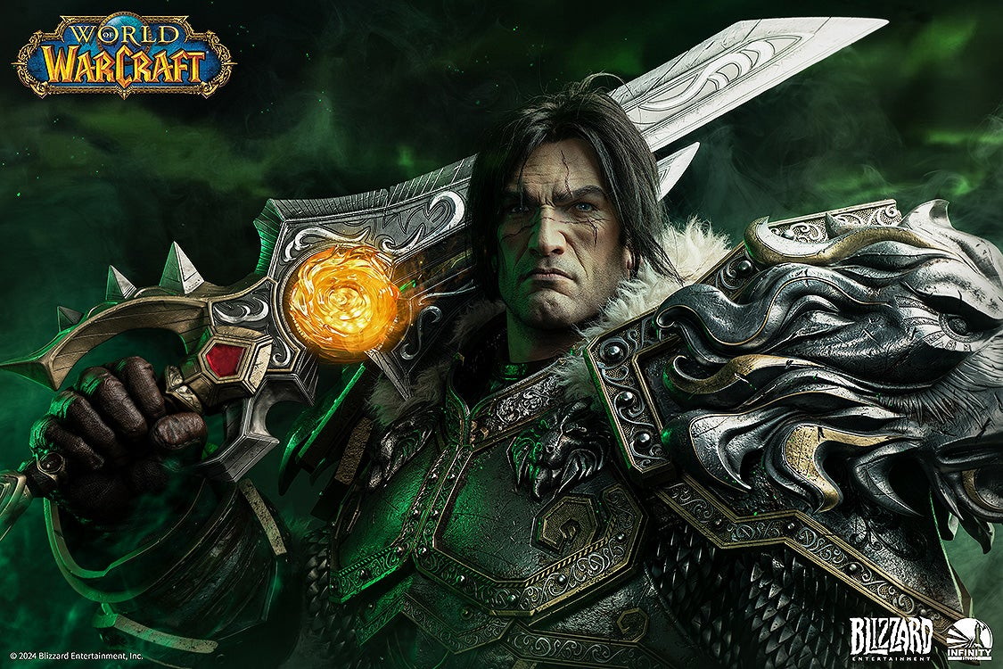 World of Warcraft「Infinity Studio X Blizzard Entertainment ＜World of Warcraft＞ Varian Wrynn life size bust」のフィギュア画像