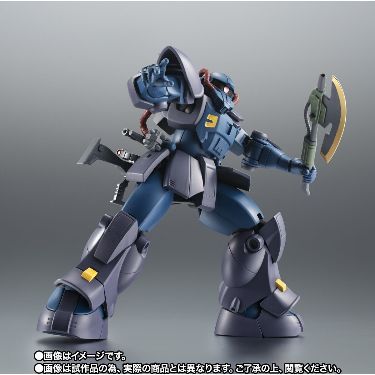 機動戦士Zガンダム「ROBOT魂 ＜SIDE MS＞ MS-11 アクト・ザク（オーガスタ研究所仕様） ver. A.N.I.M.E.」のフィギュア画像