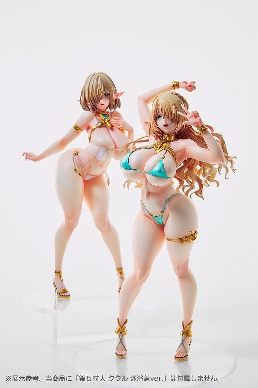 エルフ村「第8村人 セシル 沐浴着ver.」のフィギュア画像