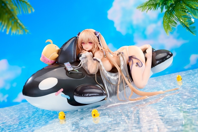 アズールレーン「アンカレッジ ドルフィンブルー・レッスンVer.」のフィギュア画像