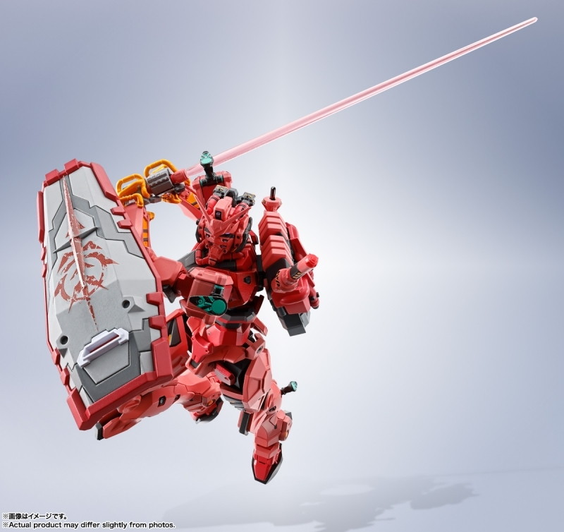 機動戦士Gundam GQuuuuuuX「METAL ROBOT魂 ＜SIDE MS＞ 赤いガンダム」のフィギュア画像