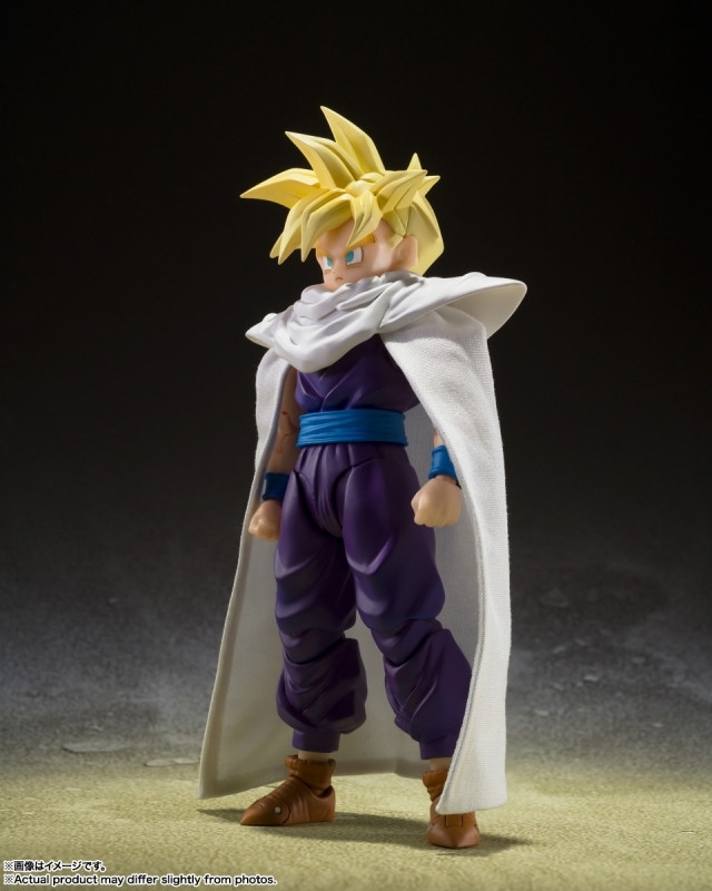 ドラゴンボールZ「S.H.Figuarts スーパーサイヤ人孫悟飯-悟空を超えた戦士-」のフィギュア画像