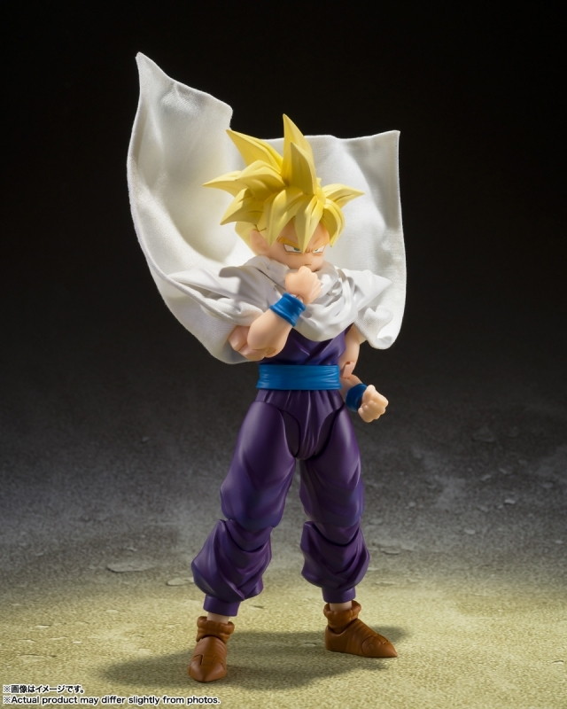 ドラゴンボールZ「S.H.Figuarts スーパーサイヤ人孫悟飯-悟空を超えた戦士-」のフィギュア画像