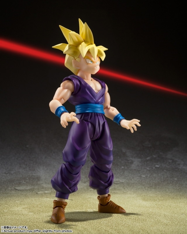 ドラゴンボールZ「S.H.Figuarts スーパーサイヤ人孫悟飯-悟空を超えた戦士-」のフィギュア画像