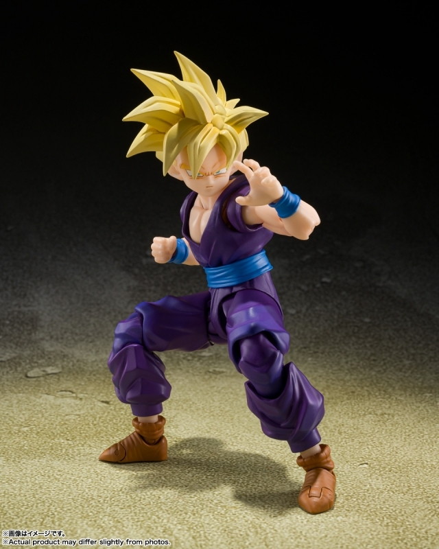 ドラゴンボールZ「S.H.Figuarts スーパーサイヤ人孫悟飯-悟空を超えた戦士-」のフィギュア画像