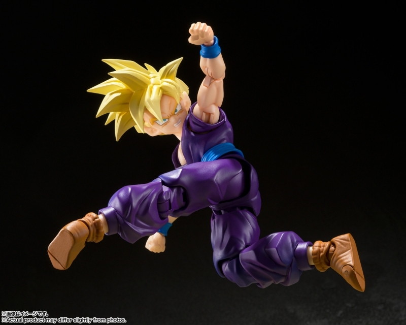 ドラゴンボールZ「S.H.Figuarts スーパーサイヤ人孫悟飯-悟空を超えた戦士-」のフィギュア画像