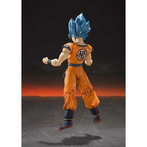 ドラゴンボール超 ブロリー「S.H.Figuarts スーパーサイヤ人ゴッドスーパーサイヤ人孫悟空-超-」のフィギュア画像