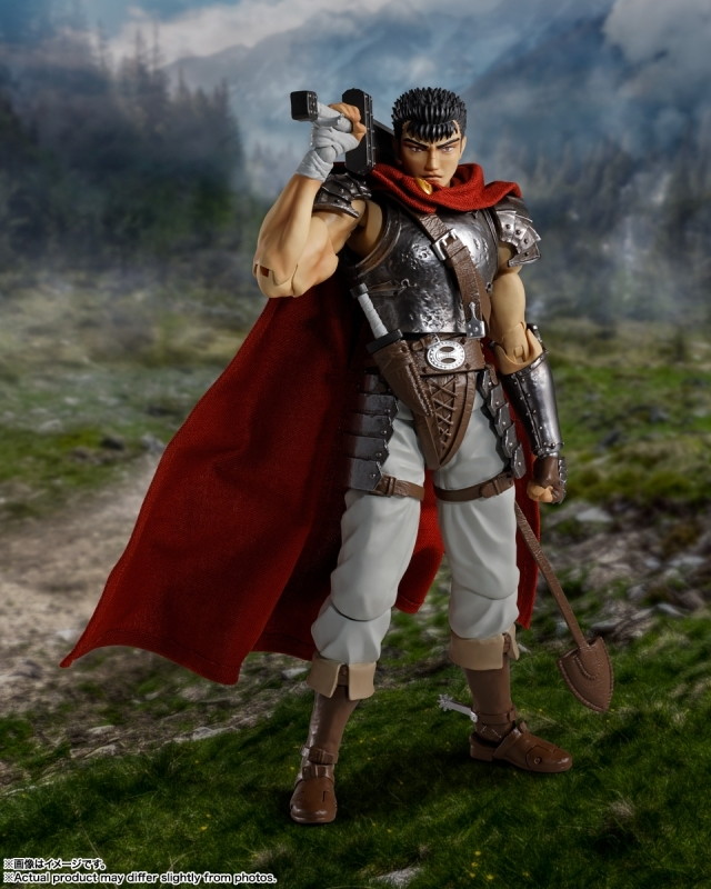 ベルセルク「S.H.Figuarts ガッツ(鷹の団)」のフィギュア画像