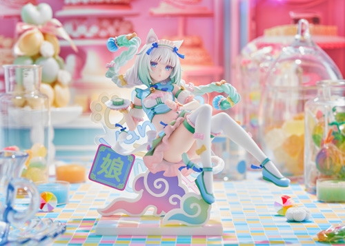 ネコぱら「バニラ ゆめかわチャイナVer.」のフィギュア画像