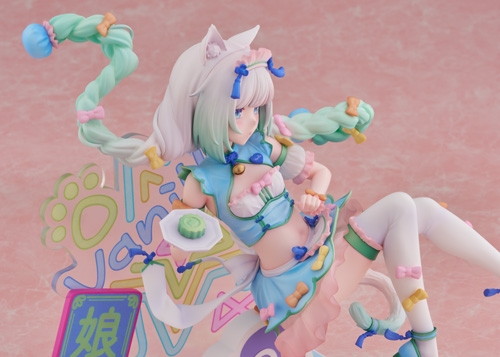 ネコぱら「バニラ ゆめかわチャイナVer.」のフィギュア画像