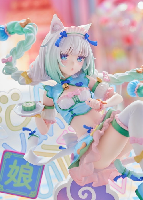 ネコぱら「バニラ ゆめかわチャイナVer.」のフィギュア画像