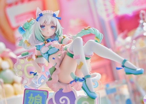 ネコぱら「バニラ ゆめかわチャイナVer.」のフィギュア画像