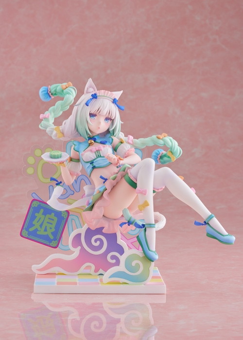 ネコぱら「バニラ ゆめかわチャイナVer.」のフィギュア画像