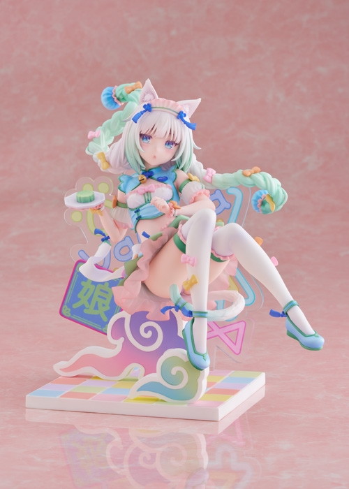 ネコぱら「バニラ ゆめかわチャイナVer.」のフィギュア画像