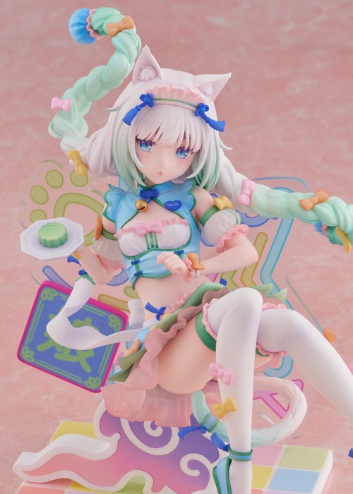 ネコぱら「バニラ ゆめかわチャイナVer.」のフィギュア画像