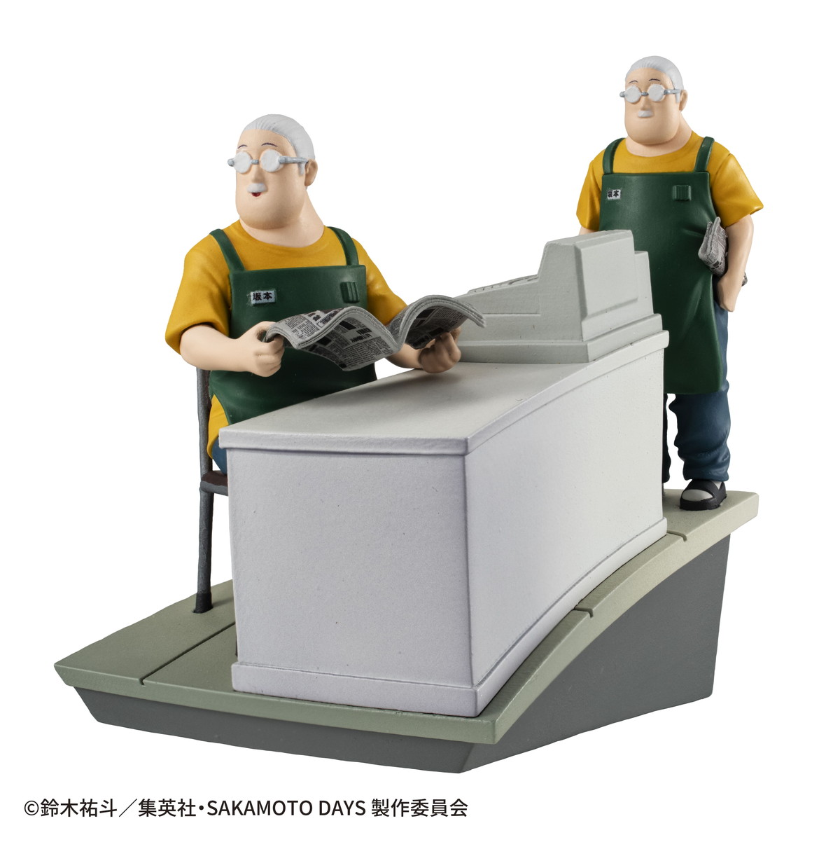 SAKAMOTO DAYS「プチラマシリーズ SAKAMOTO DAYS カットアウトシーンズ」のフィギュア画像