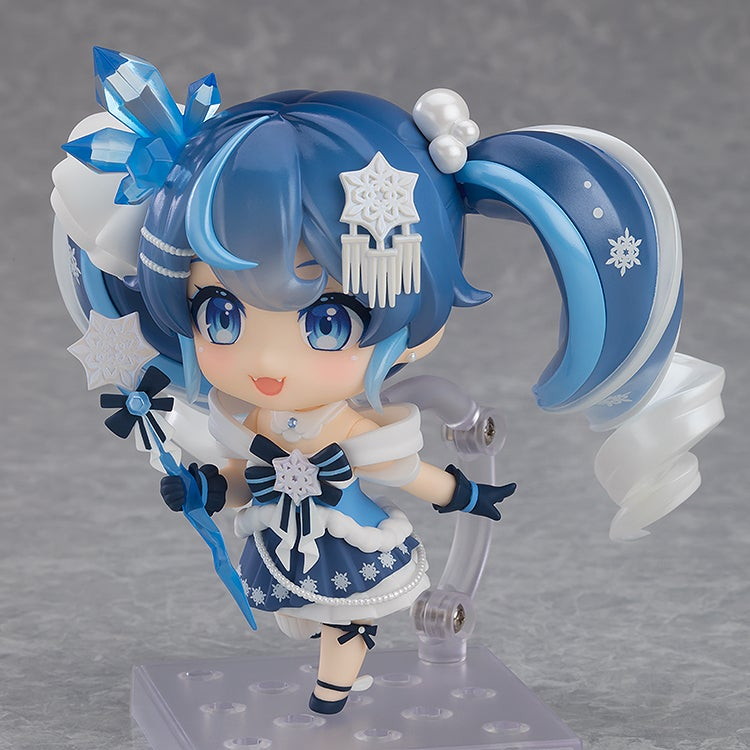 キャラクター・ボーカル・シリーズ01 初音ミク「ねんどろいど 雪ミク Crystal Snow Ver.」のフィギュア画像