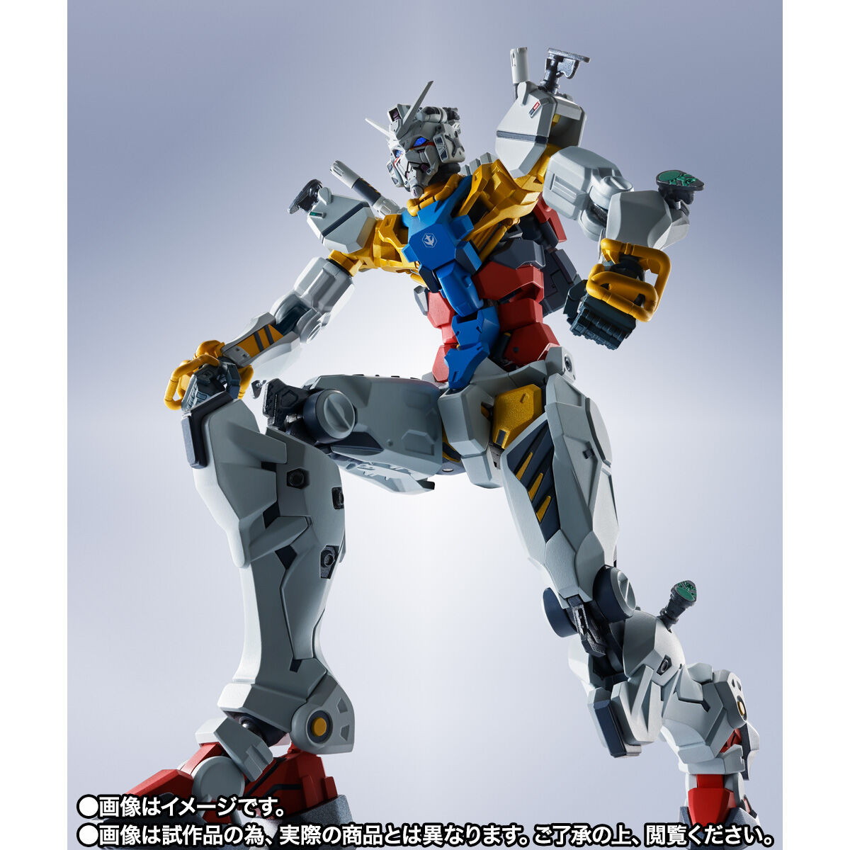 機動戦士Gundam GQuuuuuuX「METAL ROBOT魂 ＜SIDE MS＞ 白いガンダム」のフィギュア画像