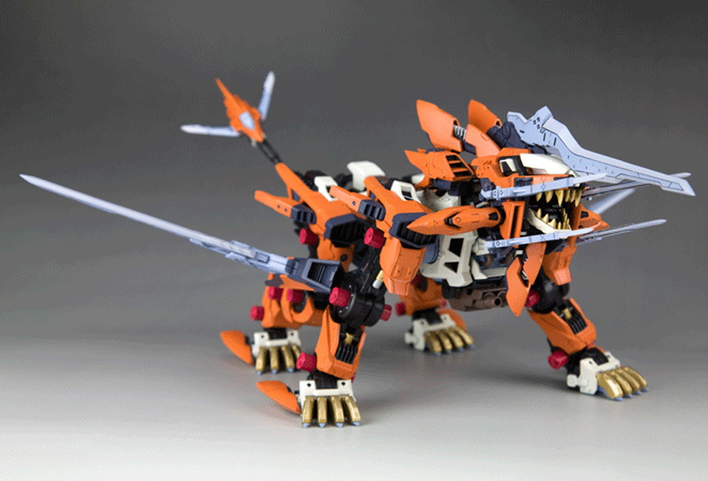 ゾイド -ZOIDS-「RZ-041 ライガーゼロ シュナイダー マーキングプラスVer.」のフィギュア画像