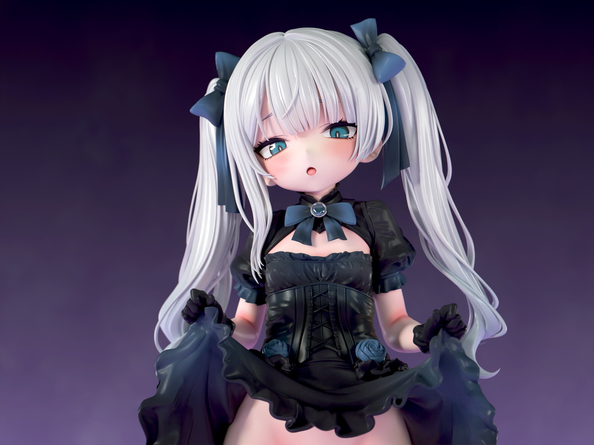 インサイトオリジナル「肉感少女 ゴシック姉妹のいたずら 黒霧ヒメル」のフィギュア画像