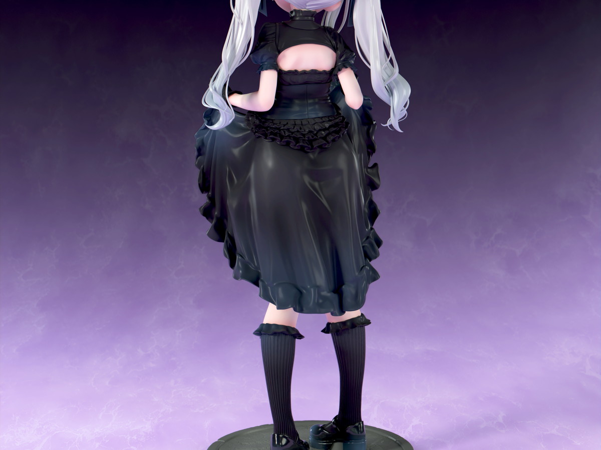 インサイトオリジナル「肉感少女 ゴシック姉妹のいたずら 黒霧ヒメル」のフィギュア画像