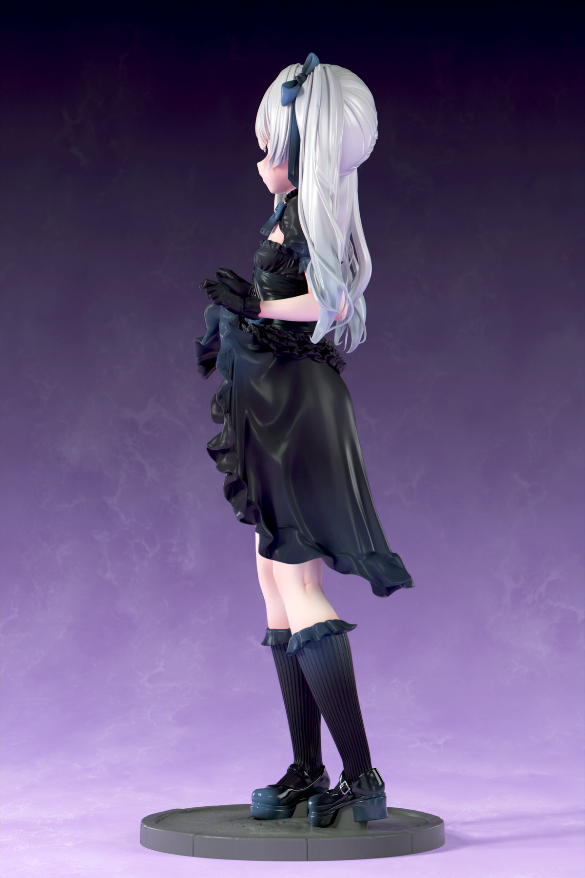 インサイトオリジナル「肉感少女 ゴシック姉妹のいたずら 黒霧ヒメル」のフィギュア画像